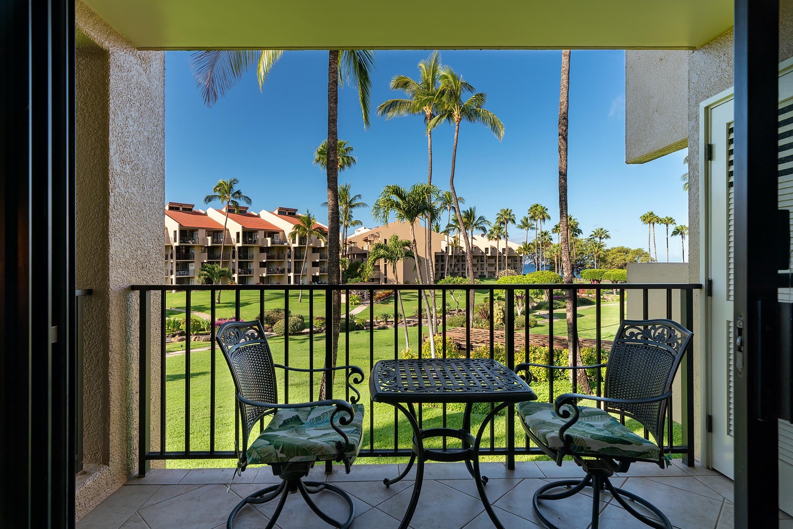Condo, 1 King Bed with Sofa bed, Balcony, Garden View (Kamaole Sands 2-204) | View from room