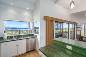 Condo, Multiple Beds, Balcony, Ocean View (Wailea Ekolu 310) | Interior - Wailea Ekolu 310 - Molokini to West Maui Ocean View, Modern Renovation, Split AC (Kihei)