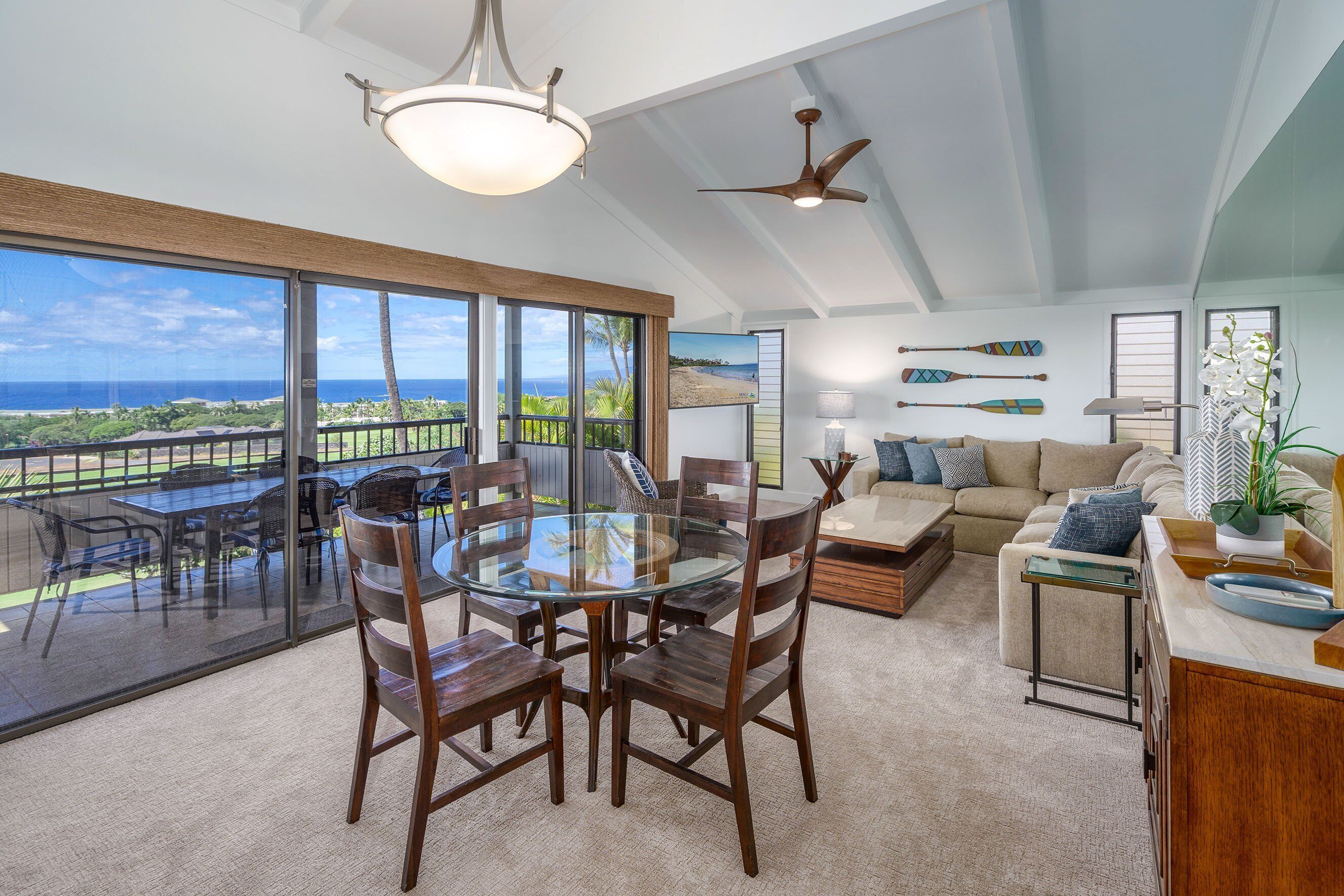 Condo, Berbilang Katil, Balcony, Ocean View (Wailea Ekolu 310) | Ruang tamu