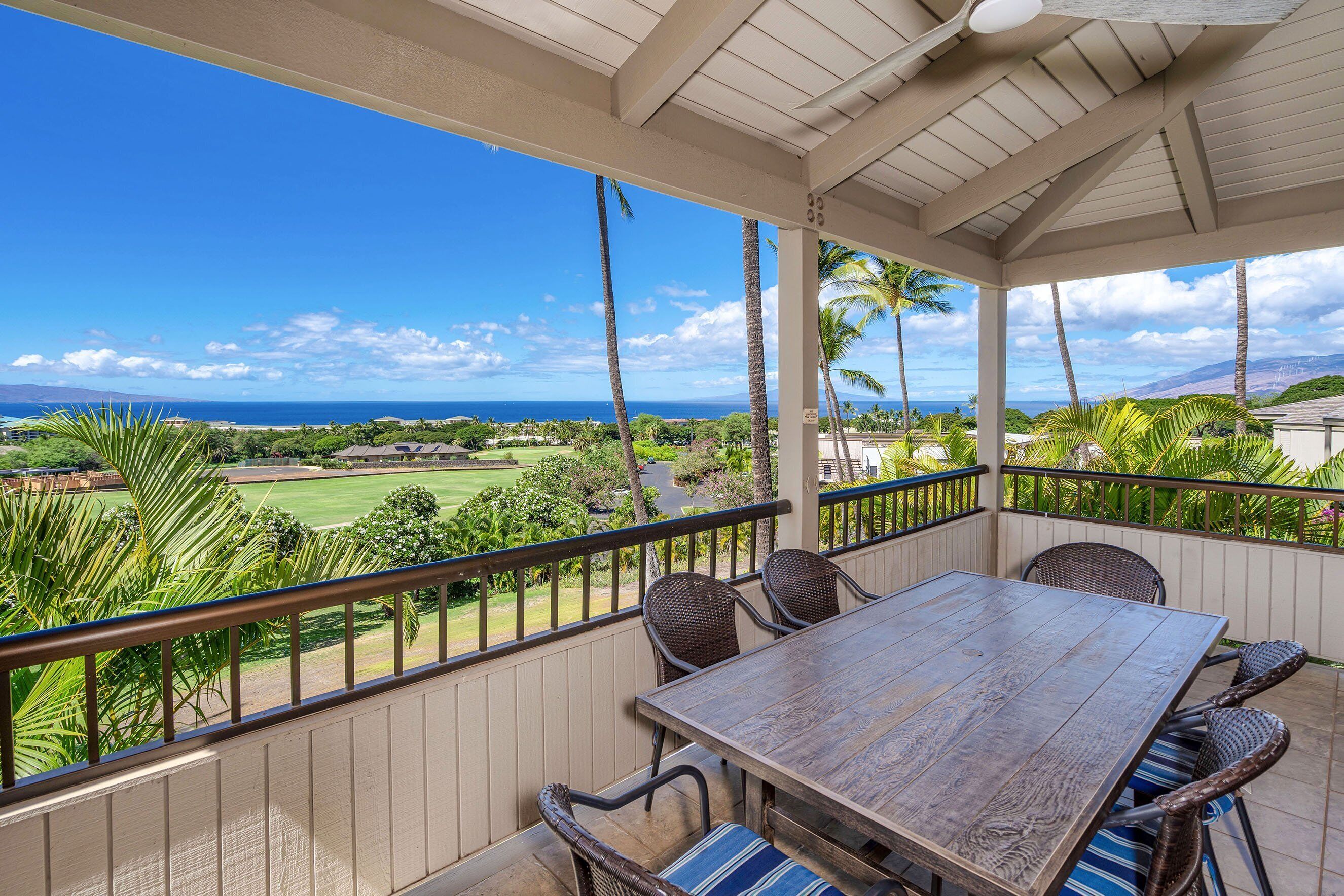 Condo, Multiple Beds, Balcony, Ocean View (Wailea Ekolu 310) | Outdoor dining