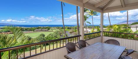 Condo, Multiple Beds, Balcony, Ocean View (Wailea Ekolu 310) | Outdoor dining