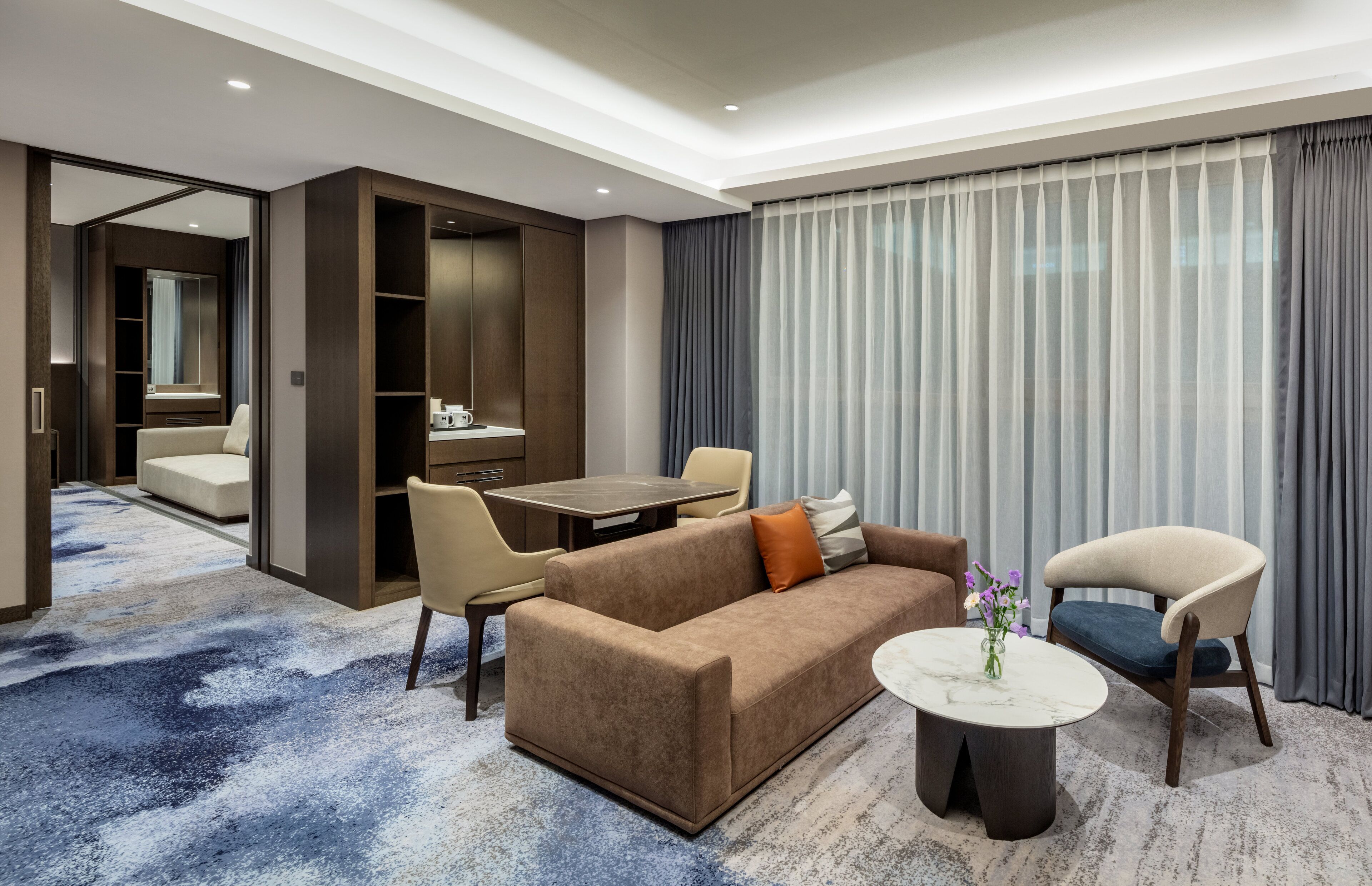 Suite, 1 cama de matrimonio grande | Zona de estar