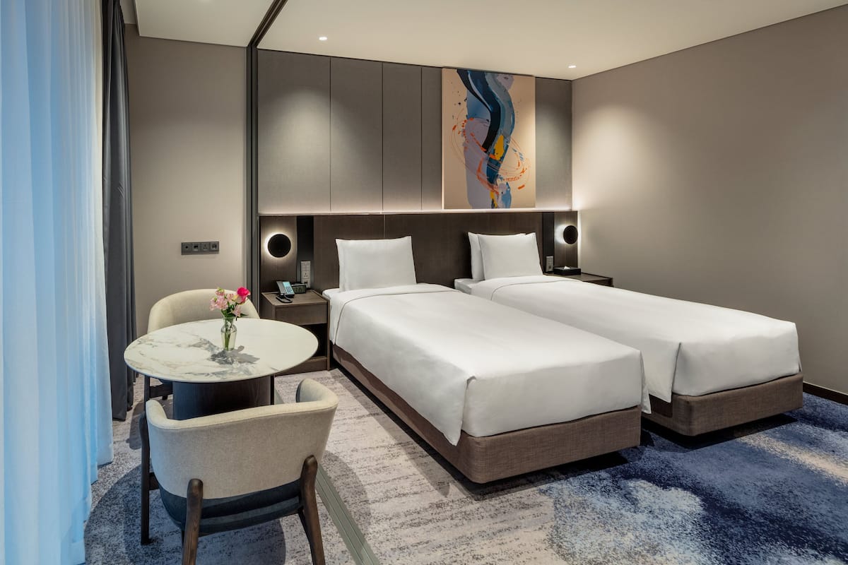 Camera, 2 letti singoli, vista città