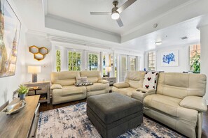 TV, offices - New! Poolside Reunion Retreat Near Orlando Attractions (Kissimmee)