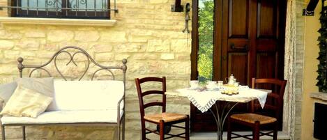 Restauration en plein air