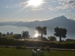 Terrace/patio - Wohnung "Zanetti" mit Seeblick by Interhome (Albisano)