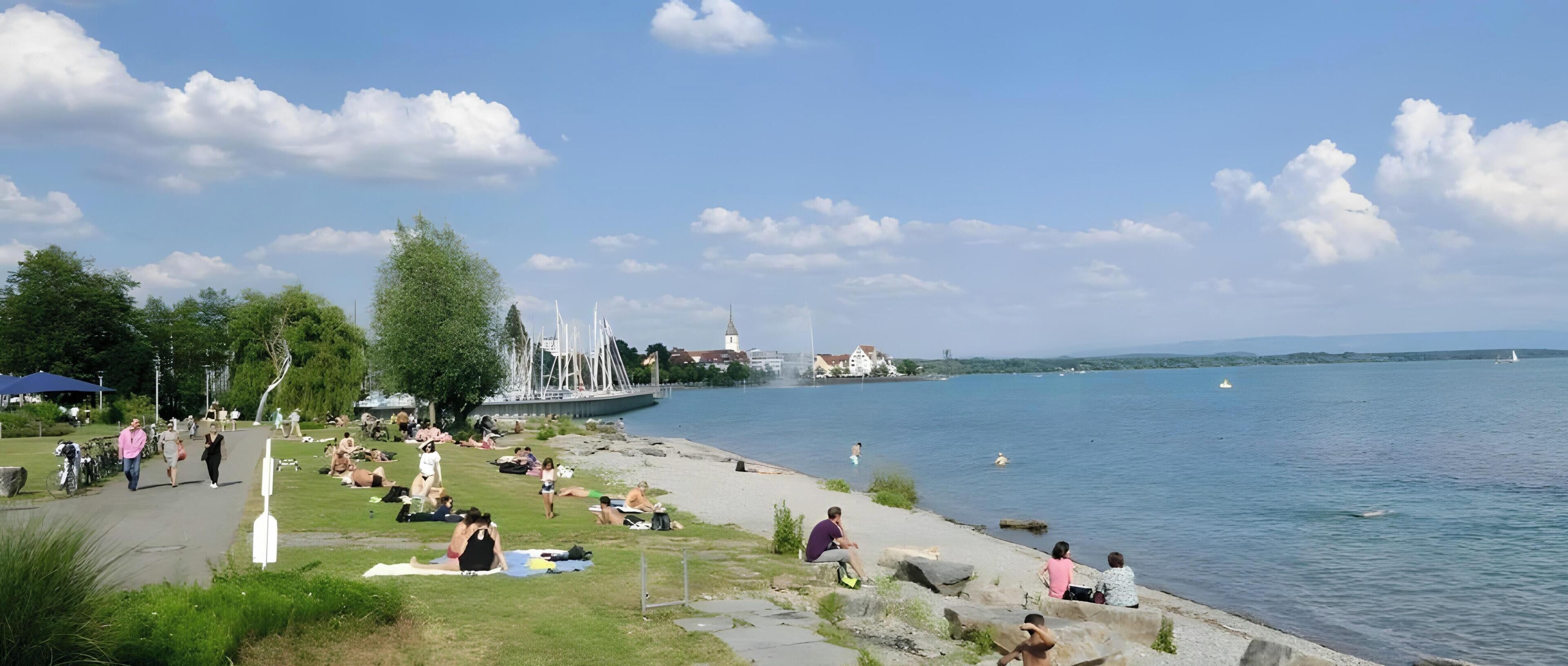 Nær stranden