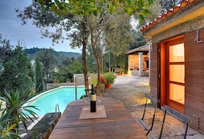 Outdoor dining - Villa Mala Villa (V3489-K1) - Krnica (Pula) (Krnica (Pula))