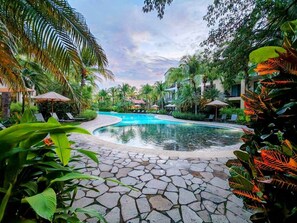 Pool - Clean, comfy with best location 3BDR in Pacifico. (Coco)