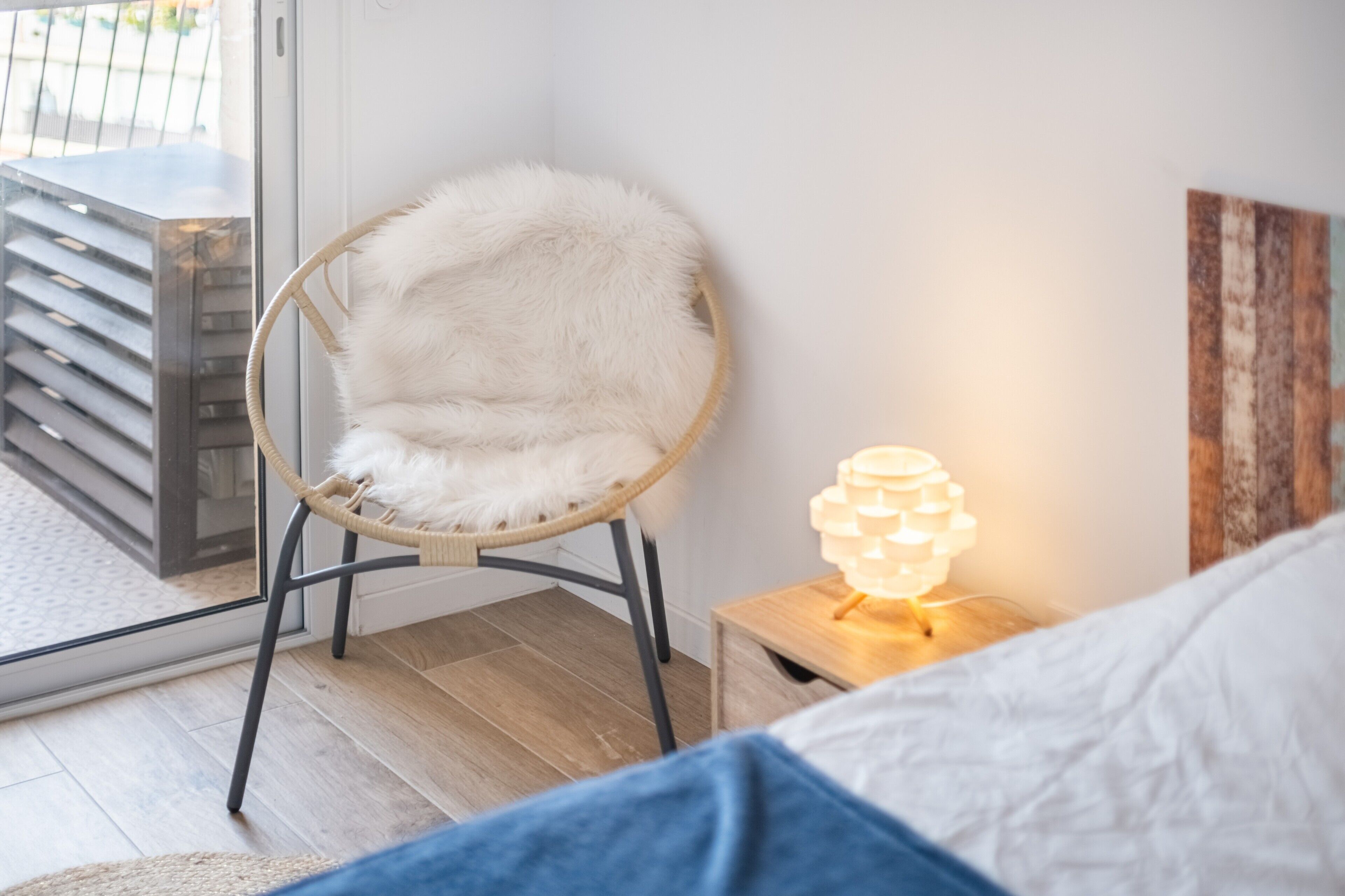 2 slaapkamers, een strijkplank/strijkijzer, wifi, beddengoed