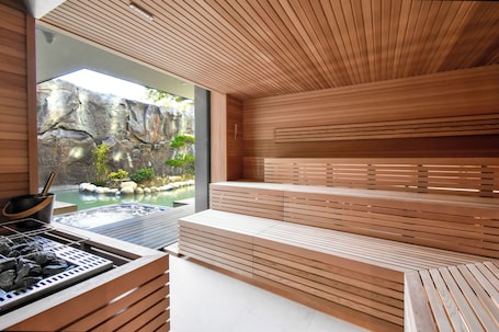 Badstue. Hotel Hayashi