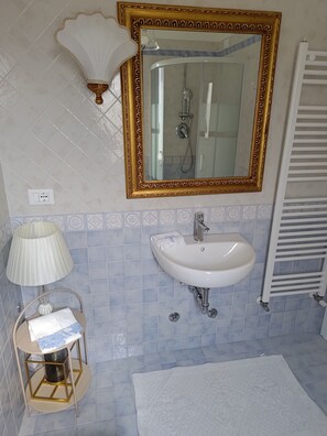 Sèche-cheveux, bidet, serviettes fournies, savon