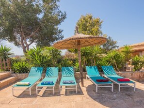 Terrace/patio - Finca 'Can Mateu' mit privatem Pool by Interhome (Campos)