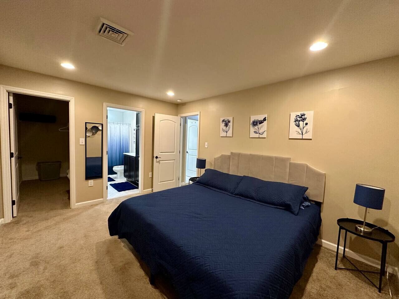 Desk, iron/ironing board, travel crib, WiFi