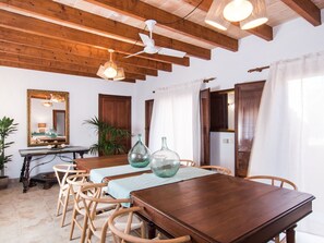 Dining - Landhaus Sa Torre de'n Pizà by Interhome (Campos)