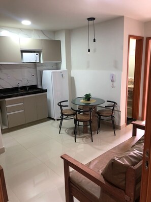 Apartamento clássico | Área de estar