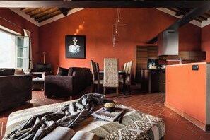 Living area - SUPERIOR APARTMENT OIL MILL VIEW (Matraia)