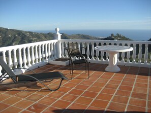 Terrace/patio - Casa Palmeras in Sayalonga mit Gepflegtem Garten by Interhome (Sayalonga)