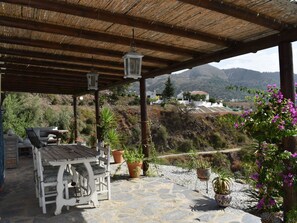 Outdoor dining - Finca Martina mit Pool in Cómpeta by Interhome (Competa)
