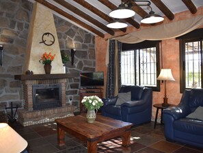 Fireplace - Finca Higueron mit privatem Pool by Interhome (Competa)