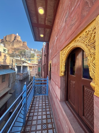Presidential Suite, Balcony, City View | Terrace/patio. Mohangarh Heritage