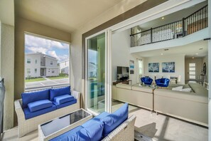 TV, table football - EV_9085 - 5 Bed 5 Bath Villa with Private Pool with Spillover Spa, Custom Games (Davenport)