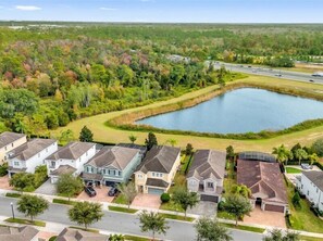 Exterior - EV_501  - 6 Bed 5 Bath Villa with Screened-In Private Pool with Spillover Spa (Kissimmee)