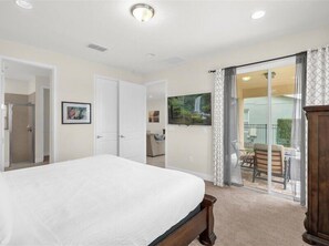 6 bedrooms, iron/ironing board, WiFi, bed sheets - EV_501  - 6 Bed 5 Bath Villa with Screened-In Private Pool with Spillover Spa (Kissimmee)