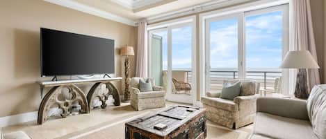 Televisión, chimenea