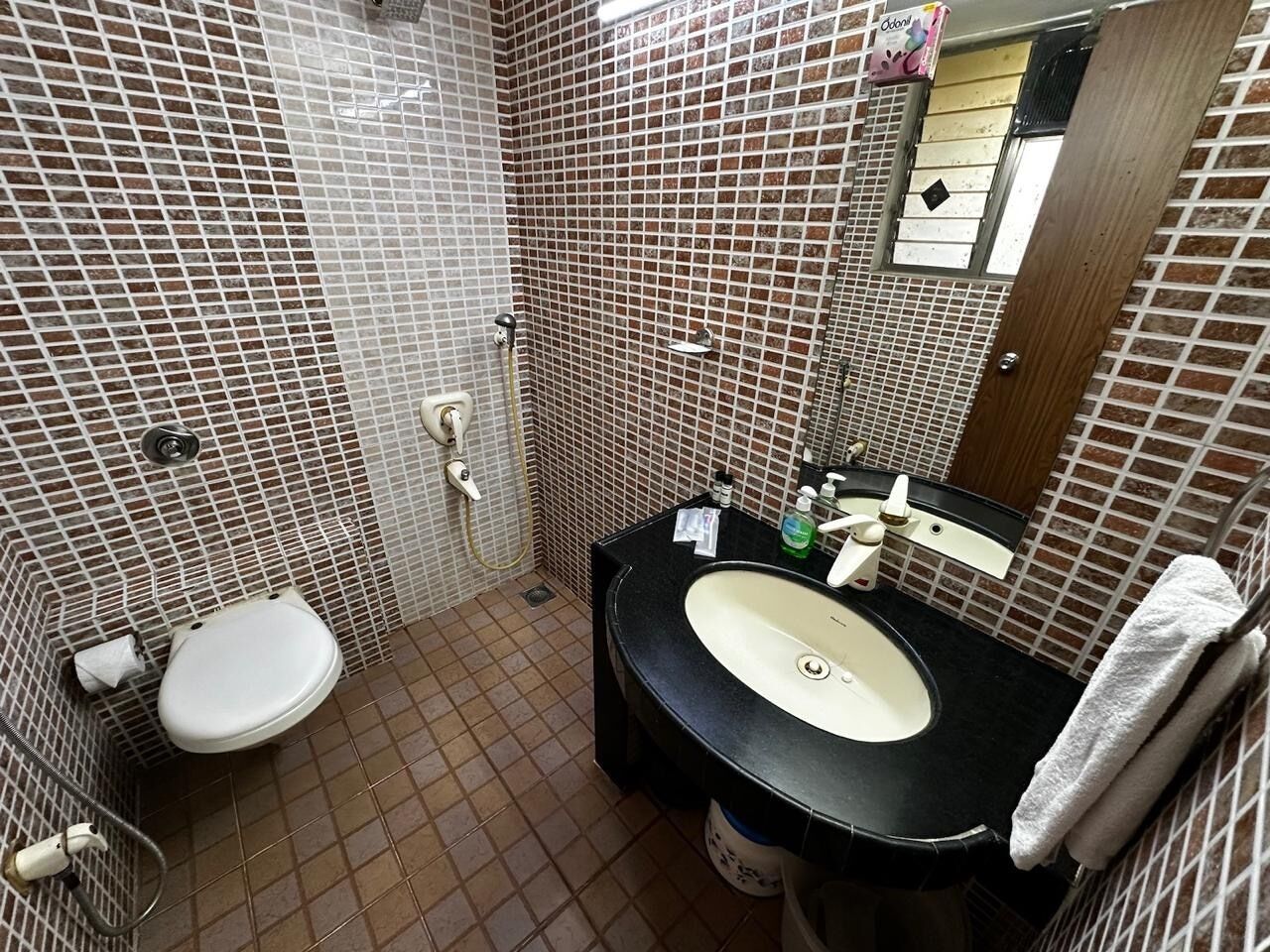 風筒、提供毛巾、番梘、洗頭水