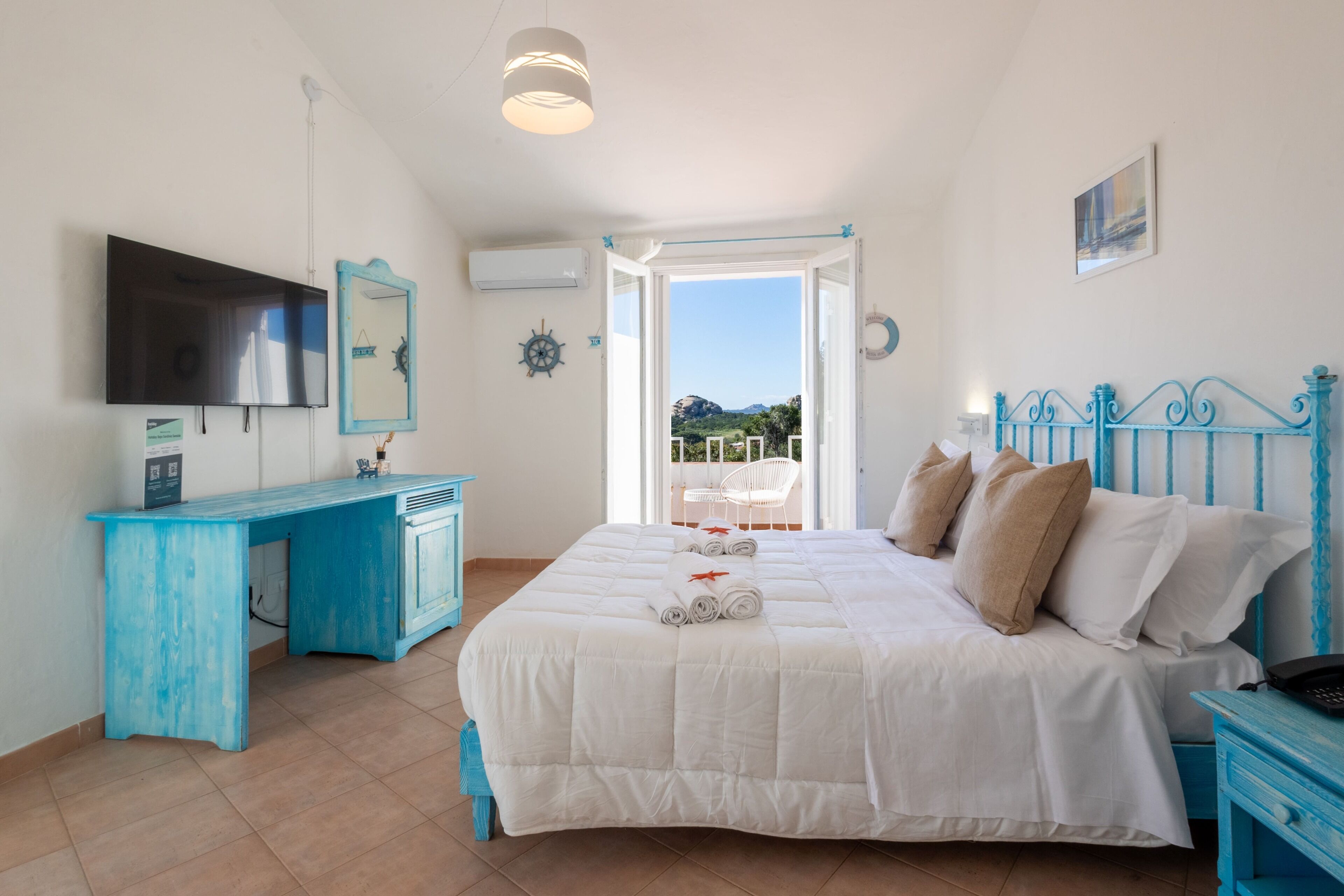 Chambre Supérieure Double ou avec lits jumeaux, vue mer | Minibar, coffres-forts dans les chambres, Wi-Fi gratuit, draps fournis