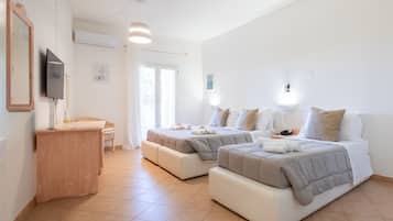 Tripla Standard | Minibar, una cassaforte in camera, Wi-Fi gratuito, lenzuola