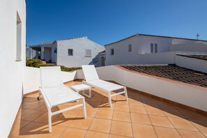 Chambre Double Premium, balcon, vue mer | Terrasse/Patio