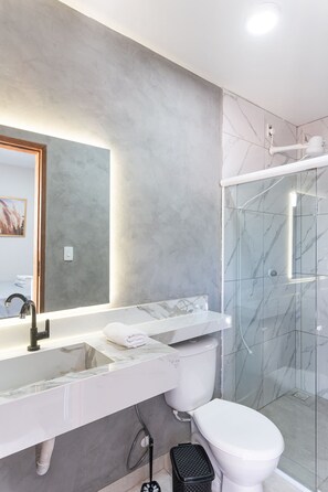 Apartment | Bathroom - Flat 01 Quarto em Peroba AL - SH135M3 (Maragogi)