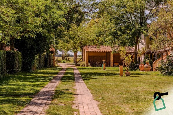 Vista al jardín