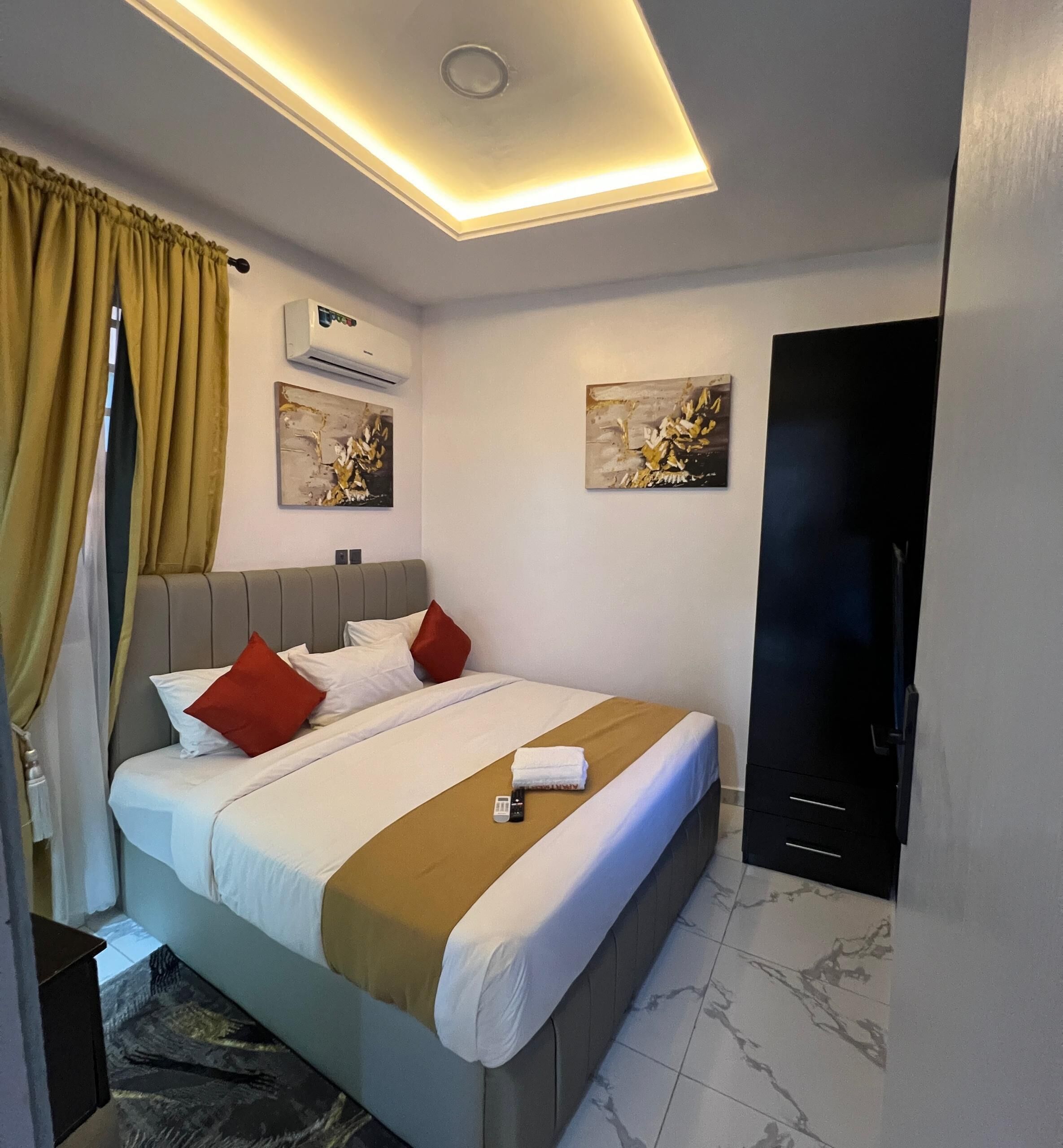 Leilighet, 2 soverom | Skrivebord for bærbar PC og wi-fi (inkludert)