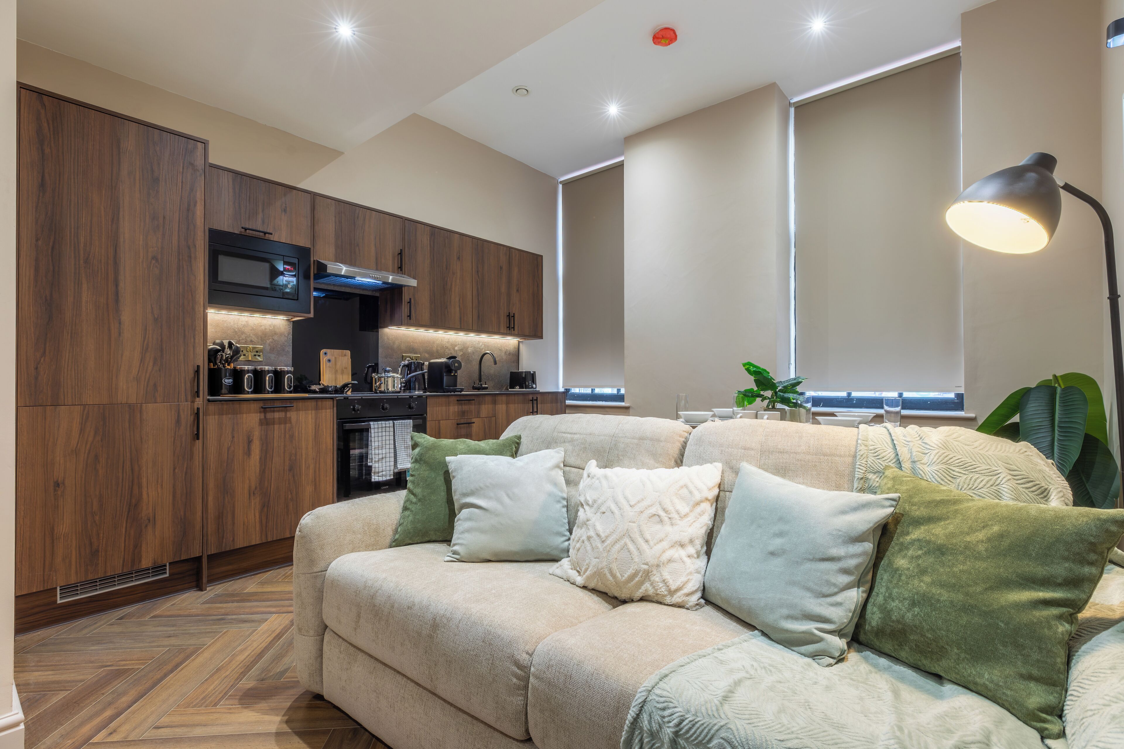 高級開放式客房 | 起居區