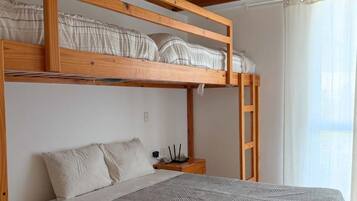 4 habitaciones, wifi y ropa de cama
