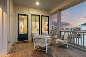 Terrace/patio - Beach Views | 4 Beds | Coastal Luxury Retreat | Sl (Port Bolivar)