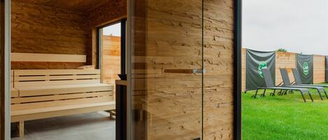 Mobile Unterkunft | Sauna