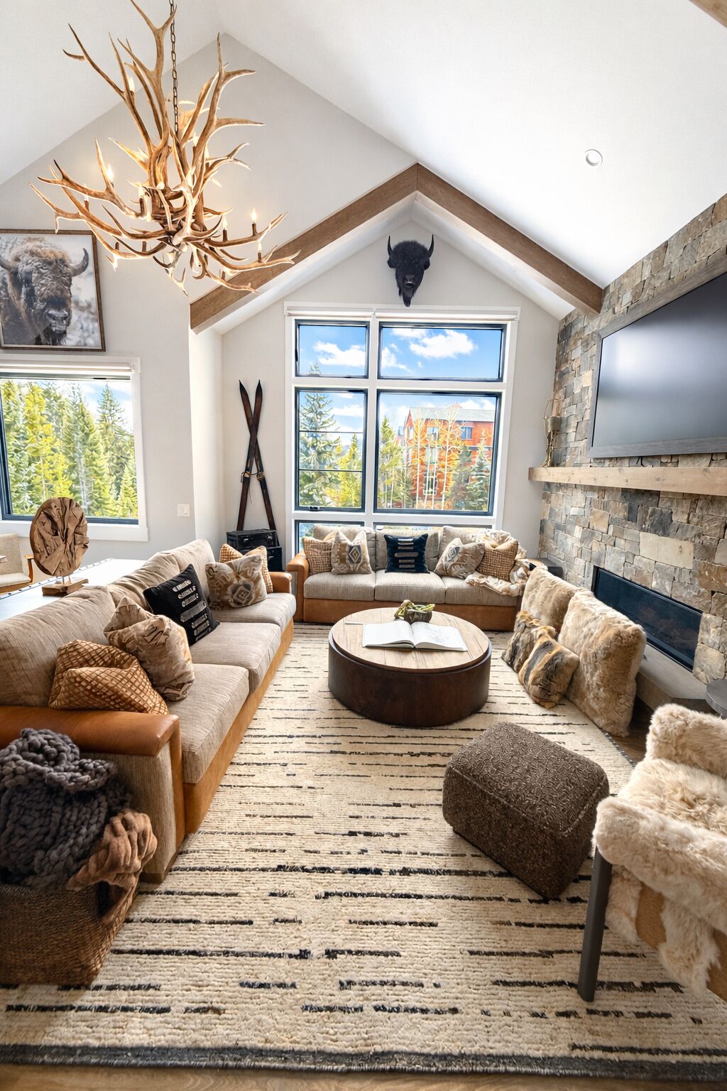 تلفزيون، مدفأة