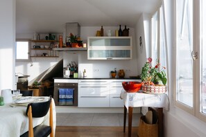 Fridge, oven, dishwasher, coffee/tea maker - Le Rooftop Aux Puces - Terrasse rooftop (Saint Ouen)