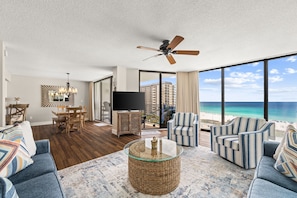 Smart TV - New listing: Edgewater Tower 1, 6th Floor, Beachfront, Golf, Heated Pools/Spas (Panama City Beach)