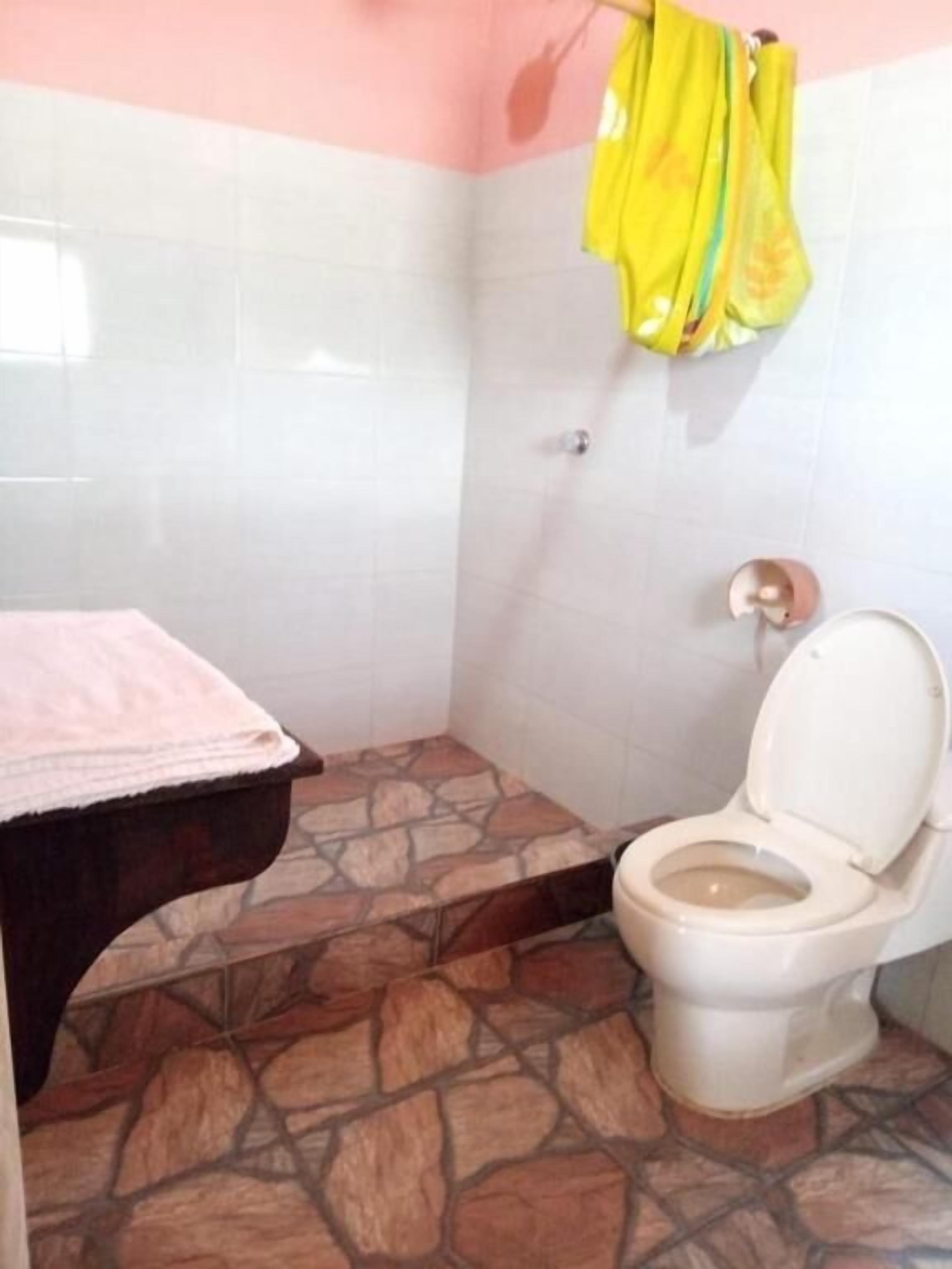 Towels, soap, toilet paper