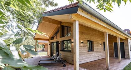 Ebenerdiges Chalet im Vital Camp Bayerbach
