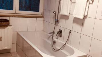 Premium Condo, Balcony, City View | Bathroom | Free toiletries, hair dryer, towels, soap