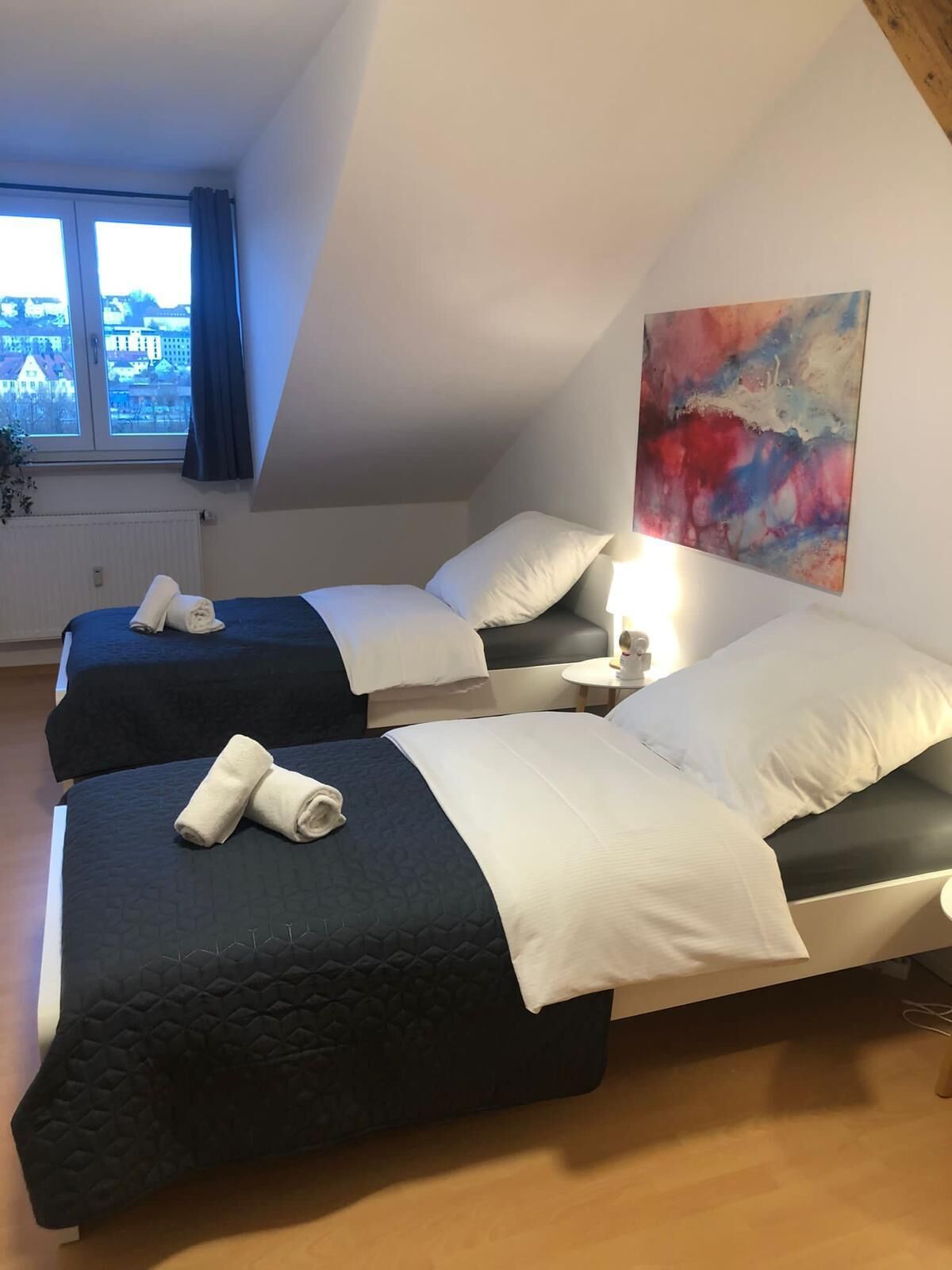 Apartamento Premium, balcón, vistas a la ciudad | Escritorio y wifi gratis