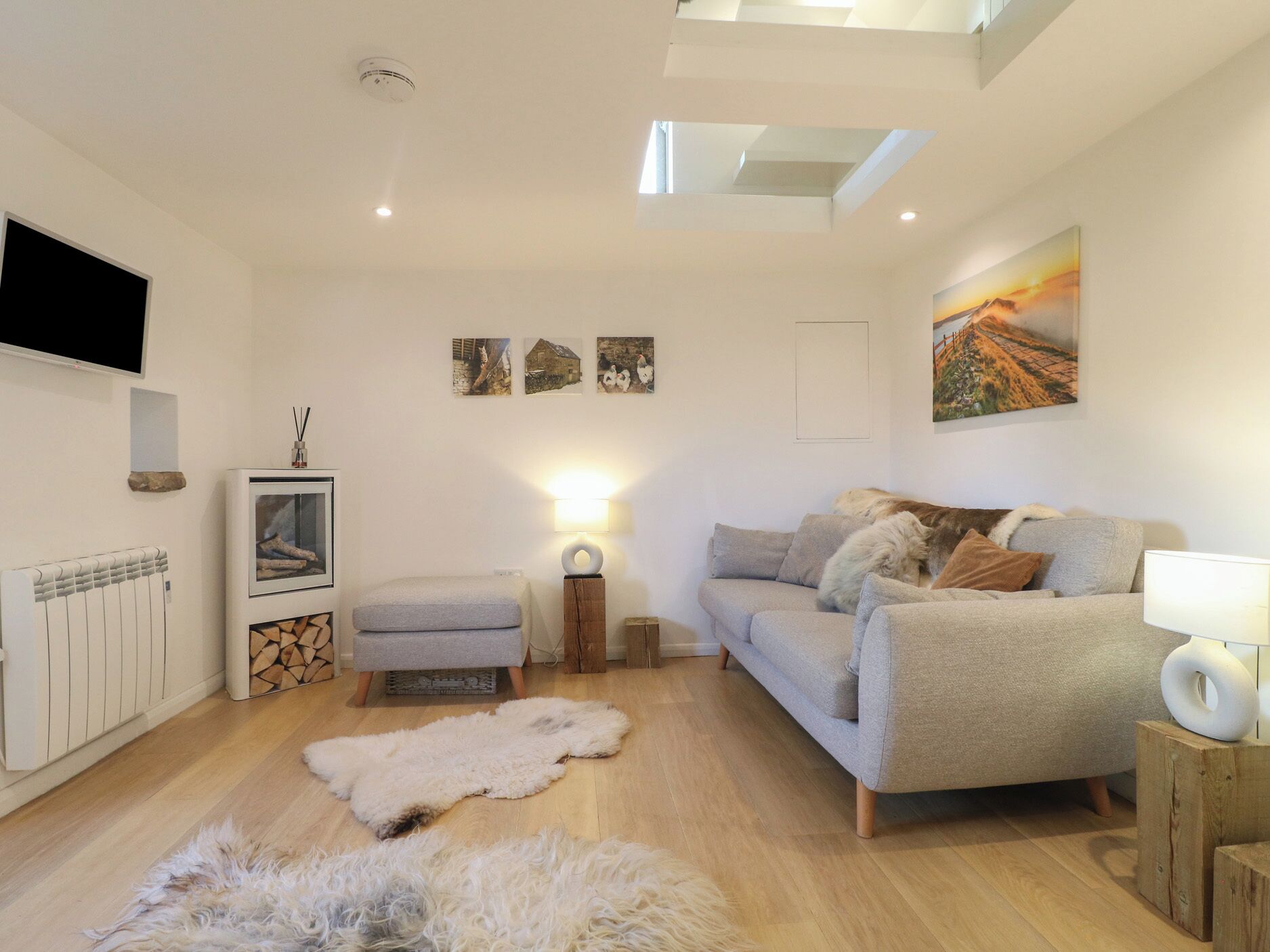 Área de sala de estar