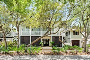 Exterior - Gulf View Home with Screened-In Porch, and a 1-Min Walk to the Beach (Rosemary Beach)