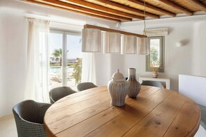 Dining room - Villa Ker  (Mykonos)